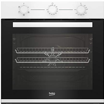 Beko AeroPerfect Fan Electric Single Oven with Steam Cleaning - White