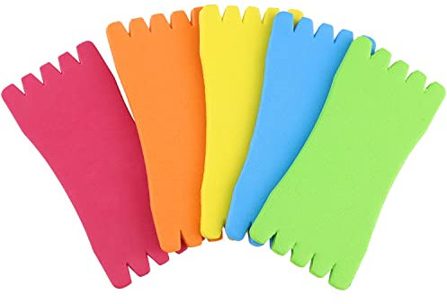 Prmape 20 Stücke Schaum Angelschnur Bord, Schaum Angel Aufwickler, Schaum Aufwickler Angel Angelschnur Schaumplatte Angelzubehör für Halten von Haken, Angelschnüren