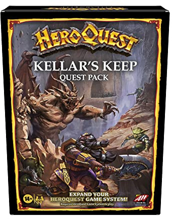 Heroquest, Erweiterung la Fortress de Kellar, 2 A 5 Spieler, 14 Jahre alt, Heroquest -Spielesystem erforderlich - Avalon Hill
