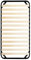 IZTOSS Sommier 90x190cm Sommier à Lattes pour Adulte en Bois(Sommier 90x190-0pied)