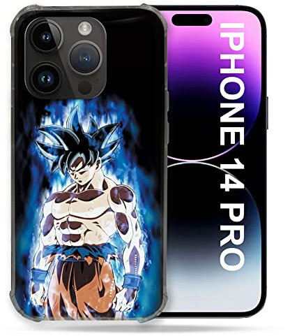 Cokitec Iphone 14 Pro (6.1) Case Manga Dragon Ball Sangoku Black