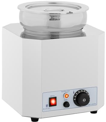 Royal Catering RC_BM_01 Suppstation 7 L 500 W Bain Marie scaldavivande elettrico Scaldacibo Acciaio inossidabile