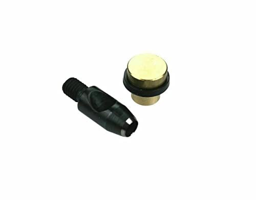 4 mm ISTA TOOLS- 2-Teiliges Profi Lochwerkzeug, große Auswahl an Locheisen, Lochpfeife für Ösenpresse, Spindelpresse - zum stanzen und lochen Leder, Filz uvm. (4 mm -1/4-20 UNC Gewinde)