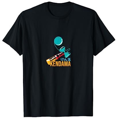 Kendama Merch Aquarell-Design T-Shirt