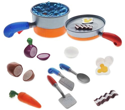 Disney Store Official Mickey Mouse Disney Junior Cooking Set – Engaging Culinary Adventure with Beloved Character – Ideal for Young Chefs & Mickey Fans – Authentic Disney Experience