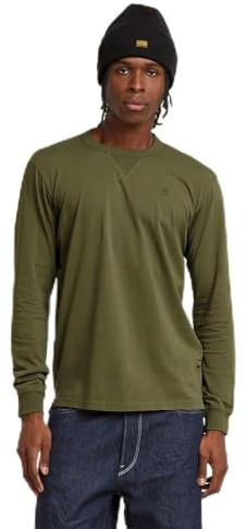 G-Star Herren Nifous T-Shirt, Grün (Shadow Olive D25076-336-B230), S