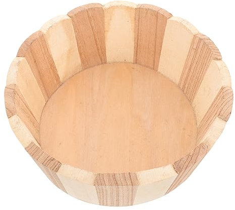 POPETPOP Jardinière en Bois De Style Vintage pour Plantes Succulentes Décoration Dextérieur en Bois Carbonisé pour La Maison