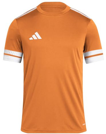 adidas Herren SQUADRA25 Jersey Short Sleeve, Team orange/White, L