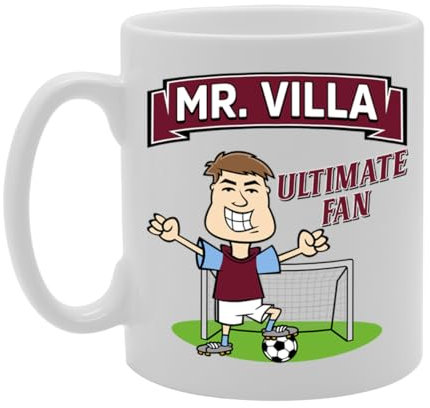 Coralgraph Inc MG5804 MR Villa Ultimate Fan Novelty Gift Printed Tea Coffee Ceramic Mug