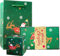 GEHENFRUCHT 10pcs Weinachten pop up Gift Box, Merry Christmas Geldgeschenke Box Geschenkbox DIY Geburtstag Geschenkverpackung für Männer, Frauen und Kinder(Weinachten Pop up Grün)