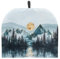 Drnuikhe Large Tea Cozy for Teapot Insulated Extra Thick Wadding Tea Cozies Covers Fit 1 to 6 Cup Kitchen Textiles Warming & Insulating Kettle Cover for Kitchen Home Landscape painting