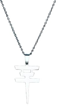 Tokio Hotel Halskette für Herren und Damen, Tokio Hotel, Anhänger, Logo, Bill Kaulitz, Symbol
