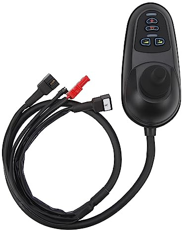 OPPWONG Electric Wheel Chair Controller with Advanced Control Algorithms for Mobility Wheelchair, DC24V Joystick Brush Controller, Brake Connector Included