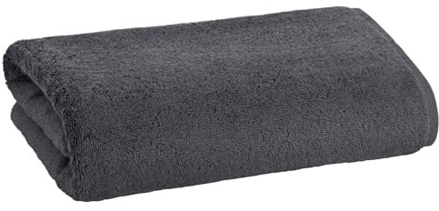 Floringo Saunatuch 100x180 Serie Luxury-Line 630g/m²-Schiefer