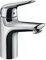 hansgrohe Wasserhahn Novus wassersparende Armatur (Auslauf Höhe 100mm ohne Ablaufgarnitur) Chrom