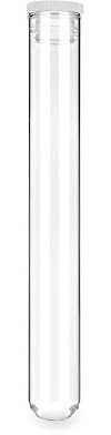 Tuuters 10er Set Zigarren Tubo aus Glas (aromadicht) mit Lamellen-Verschluss (200 x Ø 24mm)