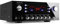 Fenton AV120FM-BT Mini Verstärker mit Bluetooth 2x60W FM-Radio, USB MP3, AUX, 2X MIC Echo, EQ - Kompakter HiFi Verstärker HiFi Stereo für Karaoke, Radio Receiver HiFi Amplifier - Schwarz