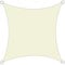 Green Bay Cream Sun Shade Sail for Balcony Patio Camping Garden UV Protection PES Polyester Square 2 x 2 m
