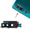 Repuesto de cristal trasero de cristal carcasa de lente + marco RING rear cámara BACK cámara compatible para Xiaomi Redmi Mi CC9 Pro/Mi Note 10 / Mi Note 10 Pro (NERO)