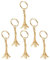 Lot de 12 pendentifs en forme de tour Eiffel, tour Eiffel, décoration vintage, porte-clés de la tour, bijoux souvenirs, porte-clés français pour femme