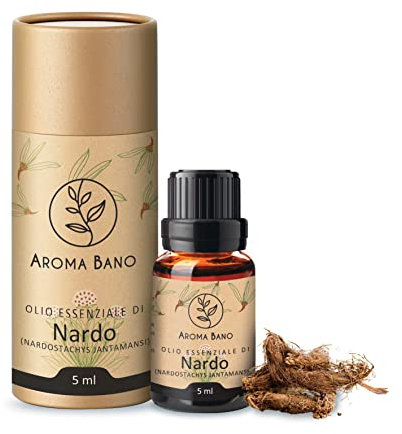 Aceite Esencial De Nardo 5ml 100% Puro y Natural - Ideal para Aromaterapia - Difusores - Naturopatía - Yoga y Aromas Ambientes Domésticos (aceite esencial de nardo 5ml)