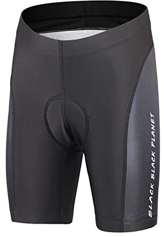 LSHEL Maillot Cyclisme Enfant Unisexe Élastique Chemise à Manches Courtes et Cuissard VTT Rembourré Confortable à Séchage Rapide pour Garçon Fille