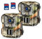 WOSPORTS Mini Tracking Camera, 2 Pack 24MP 1080P HD Game Hunting Camera with 32GB SD Cards, Small Waterproof Night Vision Camera for Outdoor Wildlife Surveillance
