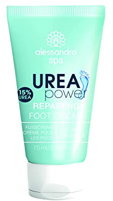 alessandro SPA FOOT Repairing Foot Cream – 15% UREA & Vitamin E - Reichhaltige Intensivpflege bei besonders trockenen bis sehr trockenen Füßen