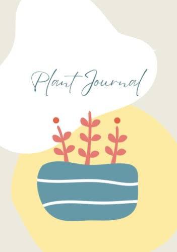 Plant Journal: Houseplant Journal & Log Minimalist Design With Sketch Spreads & Inventory Log