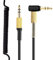 Toxaoii Cable de audio de repuesto para Marshall Major 2 de 3,5 mm, cable de extensión para auriculares Marshall Major 2 II Major 3 III Major 4 IV Monitor II Mid A.N.C