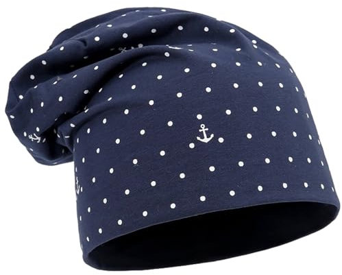 Leoberg Unisex Beanie Mütze Damen Herren - Leichte Kopfbedeckung in Schwarz-158026