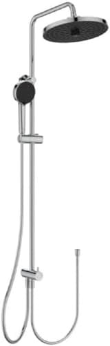 Ideal Standard - Ceraflow T25+, Colonna doccia con deviatore, Kit completo per doccia, Cromato