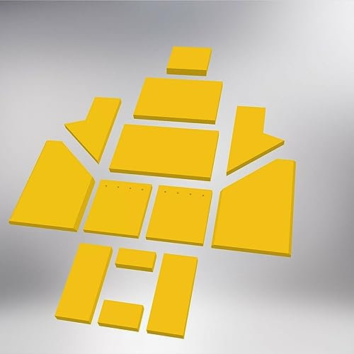 Generisch FEUERRAUMAUSKLEIDUNG PASSEND FÜR ORANIER KAMINOFEN SKAGEN 6 VARIANTE A