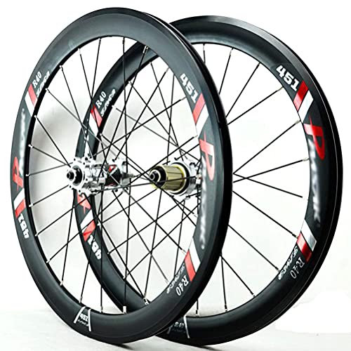 KANGXYSQ Fahrrad Laufradsatz 20/22inch Doppelwandig Aluminiumlegierung Felge Cheiben/V Bremse 24H 7/8/9/10/11/12 Geschwindigkeit Schnellspanner 6 Klaue (Color : Grijs, Size : 22inch)
