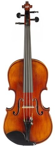 Fame FVN-118, 1/2 Violine, Vollmassiv, mit Ebenholz-Garnitur, Brasilholz-Bogen
