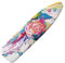 HOWILATH Rose Pattern Ironing Board Cover 145 x 45cm Iron Board Covers Insulated Ironing Covers Colourful Marble Printed Ironing Board Pads-2XL