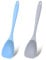 Mabor 2 Pack Large Silicone Spoons for Cooking, Silicone Spatula Non-Stick Slotted and Solid Spoon Set with Seamless Non-Stick Scrapers for Baking Mixing.