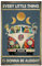 Nayyana Vintage-Hippie-Poster „Eevery Little Thing Is Gonna Be Alright“, Vintage Poster, Motivierende Wandkunst, Ermutigungsgeschenke, für die Wanddekoration zu Hause oder im Büro