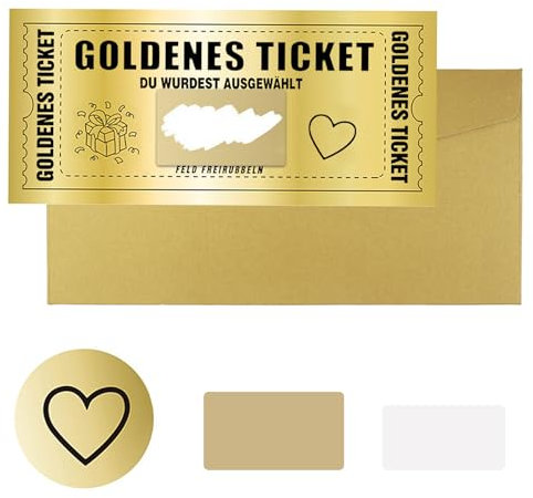 Gutscheine Zum Selber Ausfüllen,Goldenes Ticket,Adventskalender Füllung Frauen,Geschenke Sachen für Adventskalender,Männer Füllung,Geschenke Frau Gutschein Zum Selber Ausfüllen Ideen Zum Befüllen