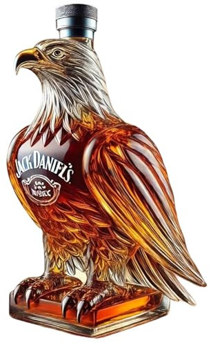 Bouteille de whisky unique Eagle Drôle Aigle Bouteille de Whisky Premium Bouteille de whisky Aigle Cadeaux pour les amateurs de whisky Père Mari ou ami Décoration de bar amusante