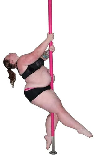 Kit de barre de pole dance en acier robuste de 45 mm pour le fitness à domicile, barre de danse amovible en plusieurs pièces, mode rotatif et statique, installation facile, sans perçage, 8,9/9,3/9,7/1