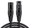 ZBORAVPIX Câble de données Patch Ethernet à haut débit, Câble audio XLR DMX512 mâle vers femelle 5 m, câble OFC blindé for microphone et mixeur