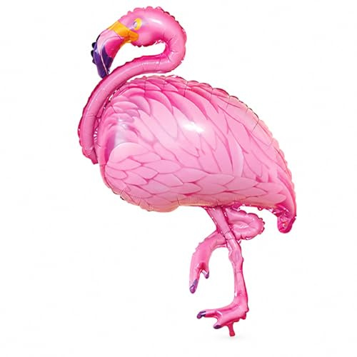 XXL Flamingo Folienballons, Flamingo Luftballons, Rosa Flamingo Ballons Groß, Ballons Flamingo für Hochzeit Geburtstag Party Dekoration