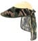Cappello rigido parasole a tesa , visiera traspirante per casco di sicurezza, anti-UV, regolabile per viso e testa all'aperto, giardinaggio, pesca