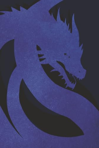 Pen & Paper RPG Journal (6x9) – 130 Pages with Character Sheets & Index | Hardcover | Blue Dragon Cover Edition