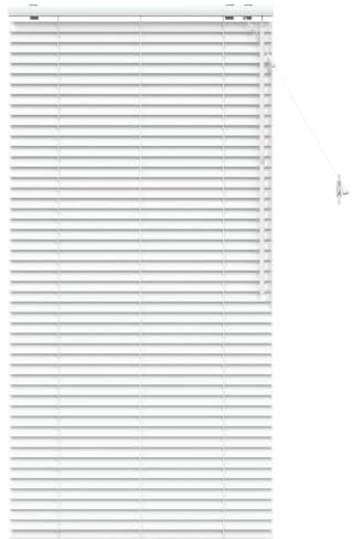 vidaXL Venezianische Jalousie Weiß 75 x 160 cm 35 mm