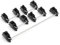 Generic 2x 6.25x PCB Mount Mechanical Keyboard Cap Stabilizer For Cherry MX Switch