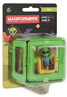 MAGFORMERS 278-13 Magnetisches Konstruktionsspielzeug, Mehrfarbig, 31,3x21,5x30,5
