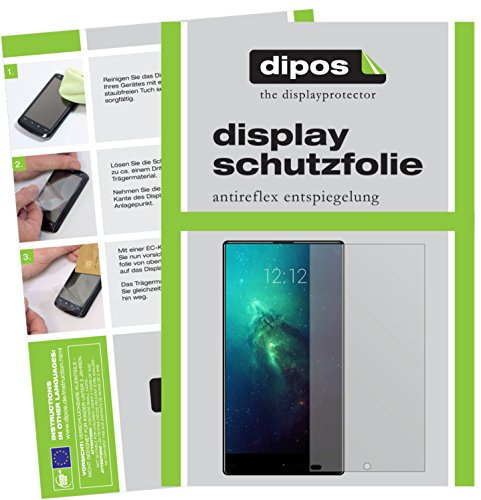 dipos I 2x Screen Protector matte compatible with VKWORLD Mix Plus Protection Films