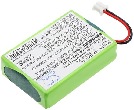 CS-SDC25SL Akku 750mAh Kompatibel mit [SportDog] Houndhunter SR200-I, Sporthunter 1200 SR200-I, Sporthunter 1800 SR200-IM, Uplandhunter SR-200IB, Wetland 2000 SR200-IW, für [Kinetic] MH750PF64HC Ers